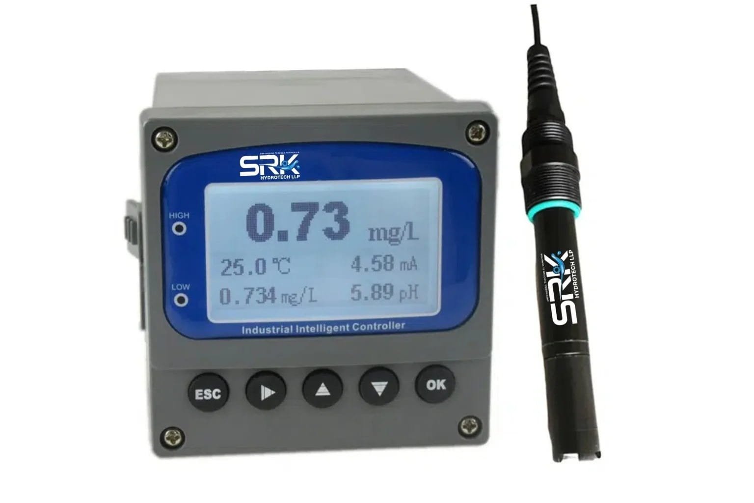 Digital pH and Chlorine Tester